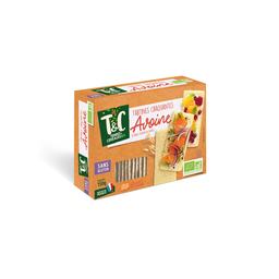 TERRES ET CEREALES Tostadas estaladiças de aveia sem glúten bio 150 g