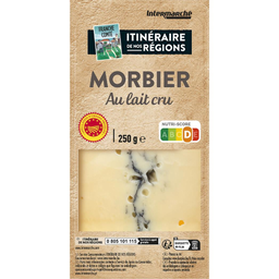 INTERMARCHÉ Itinéraire de nos Régions Morbier AOP Raw Milk Cheese 250 g