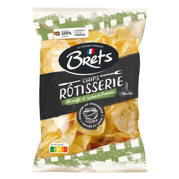BRETS Rôtisserie Chips with Confit Garlic and Herbs de Provence 120 g
