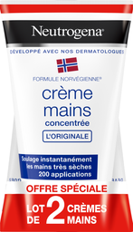NEUTROGENA Crème Mains Très Sèches et Abîmées Hydrate et Protège Non Parfumée