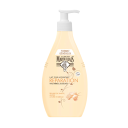LE PETIT MARSEILLAIS Leche Hidratante Reparadora Manteca de Karité, Aloe y Cera de Abeja 400 ml