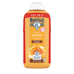 LE PETIT MARSEILLAIS Champú Nutritivo Miel y Karité Bio 2x300ml