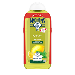 LE PETIT MARSEILLAIS Champú Purificante Ortiga y Limón Bio 2 x 300 ml