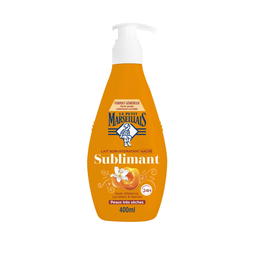 LE PETIT MARSEILLAIS Leche corporal cuidado nacarado aceite de albaricoque y lirio blanco 400 ml
