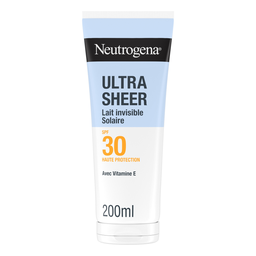 NEUTROGENA Lait Solaire Ultra Sheer Invisible SPF 30 200 ml