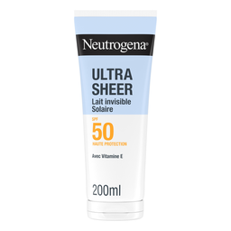 NEUTROGENA Lait Solaire Ultra Sheer Invisible SPF 50 200 ml
