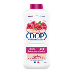 DOP Douceurs de nos régions gel de duche creme framboesa Vallée du Rhône 480 ml
