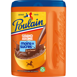 POULAIN Chocolate em pó Grand Arôme Menos Açúcar 680 g