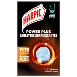 HARPIC Power Plus Disinfectant Toilet Tablets 6 tablets