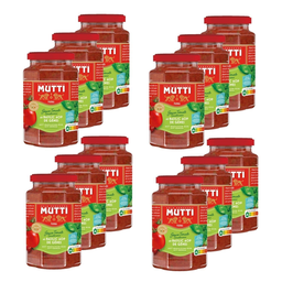 MUTTI sauce tomates et basilic les 12 0.4kg