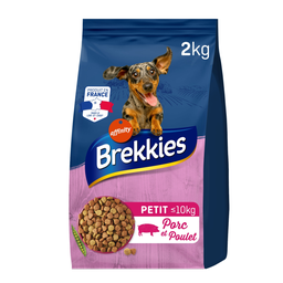 BREKKIES Croquettes pour Chien Petit < Porc et Poulet Affinity 10 kg