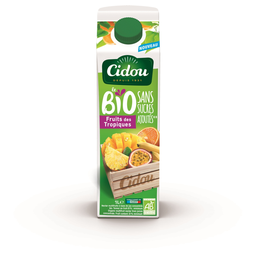 CIDOU Néctar frutas tropicais sem açúcares adicionados bio 1.0 L