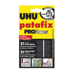 UHU Patafix Pro Power Pasta adesiva ultra forte 21 pastilhas