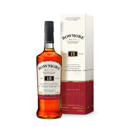 BOWMORE Whisky Single Malt Darkest Islay 15 anos 70 cl