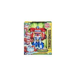 TRANSFORMERS Bumblebee Cyberverse Adventures Dinobots Unite Roll N' Change Optimus Prime 25 cm