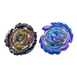BEYBLADE 2-Pack Burst Quaddrive Berserk Linwyrm L7 Wrath Fafnir F7