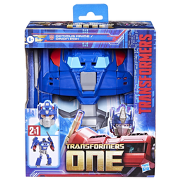 TRANSFORMERS Figurine Masque 2 En 1 One Optimus Prime Orion Pax a caixa