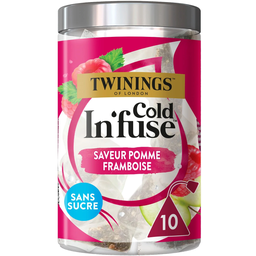 TWININGS Cold In'fuse cold infusion apple raspberry 10 bags 25 g