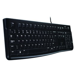 LOGITECH Clavier K120 USB QWERTZ Noir