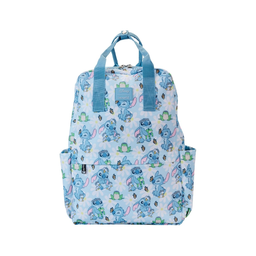 LOUNGEFLY Sac à dos mini Lilo & Stitch Springtime AOP