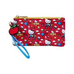 HELLO KITTY Cosmetic Pouch 50Th Anniversary Aop By Loungefly