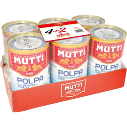 MUTTI Pulpa de tomate fina 6 x 1,600 kg