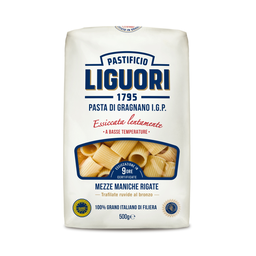 PASTIFICIO LIGUORI Mezze Rigate Pasta 500 g