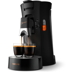 SENSEO Philips Cafetera de monodosis Select Negro