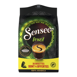 SENSEO Café 100% Arabica Brazil 36 monodosis (4 gratis) 250 g