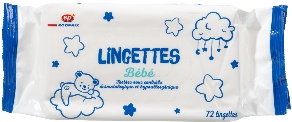 [3258565600105] ECOPRIX 72 Lingettes Bébé
