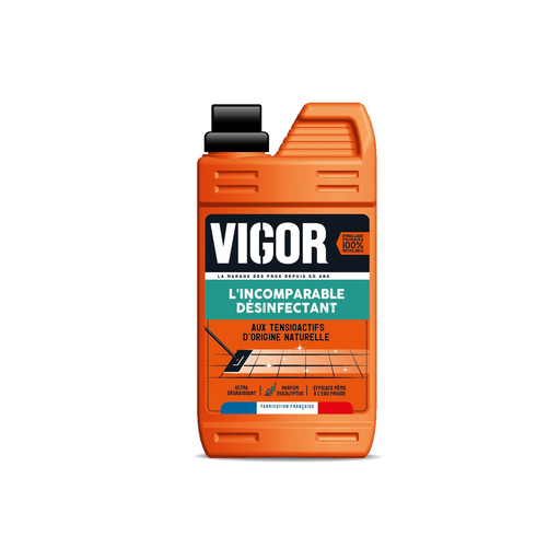 [3760360760064] VIGOR L'incomparable Désinfectant 1 L
