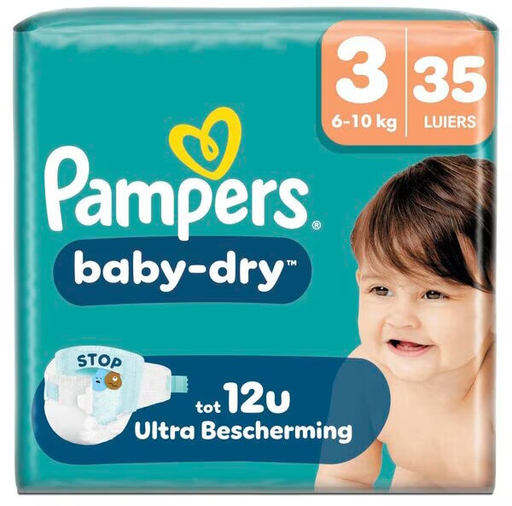 [8006530140379] PAMPERS BABY-DRY Changes bébé T3 6/10KG