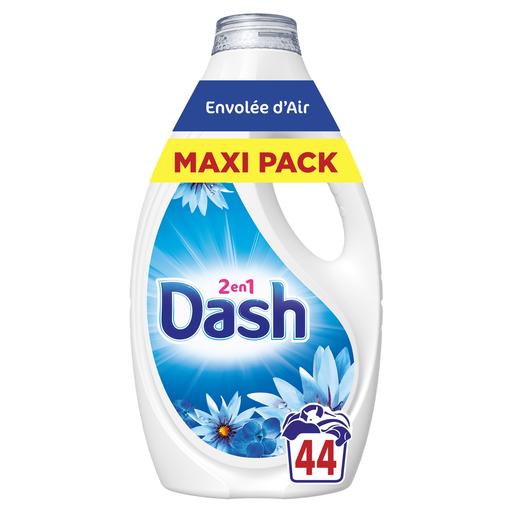 [8006530192361] DASH Lessive Liquide 2 en 1 Envolée d'Air