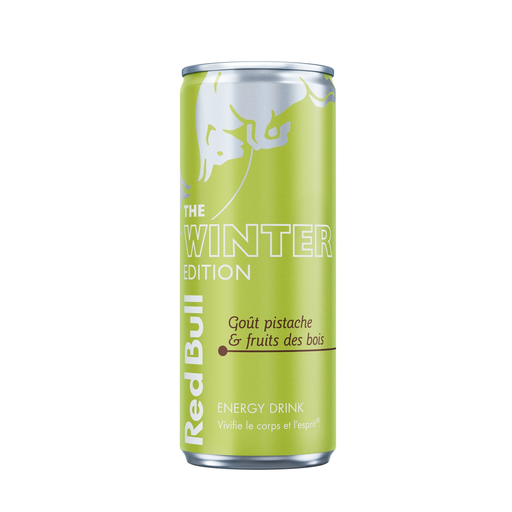 [9002490290337] RED BULL WINTER EDITION BTE 25CL PISTACHE/F.BOIS