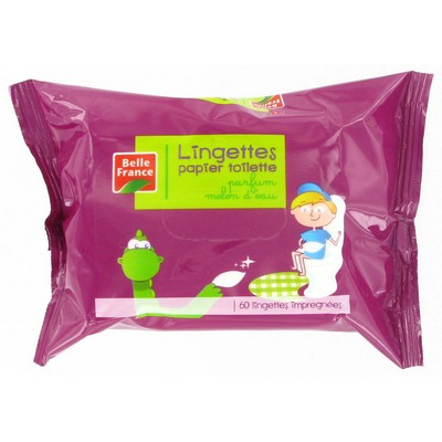 [3258561670683] FESSNET 50 lingettes Papier Toilette Humidifié Peau Irritées