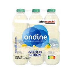 ONDINE Spring water drink with lemon juice 6 x 50 cl