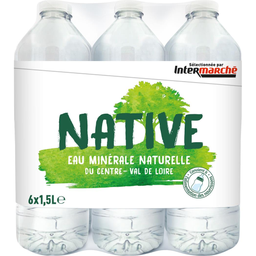 NATIVE Água mineral natural do Centro Vale do Loire 6 x 1,5 L