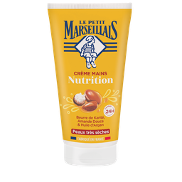 Le Petit Marseillais Crème Mains Nutrition Karité Amande Douce Et Argan Peaux Très Sèches 75Ml