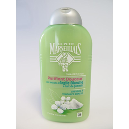 LE PETIT MARSEILLAIS p marseillais shampooing regraiss vite argile blanc 250ml