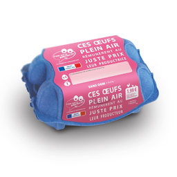 C'EST QUI LE PATRON?! Free-range eggs 6 pieces