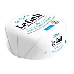 LE GALL Beurre de baratte doux motte d'antan Laiterie LE GALL, 82% de MG plaquette de 250g