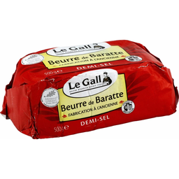 LE GALL Beurre de Baratte Demi-sel LE GALL — le moulé de 500g
