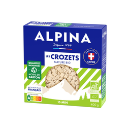 ALPINA Pâtes Crozets Bio