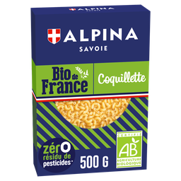 ALPINA Pâtes Coquillettes bio SAVOIE 500 g
