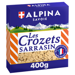 ALPINA Savoie Les Crozets au sarrasin 400 g