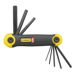 STANLEY Juego de 8 llaves macho en mango