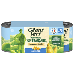 GEANT VERT Maïs Sans Sel Sans Résidu De Pesticides GEANT VERT