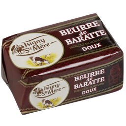 ISIGNY STE MERE Beurre Doux Moulé de Baratte ISIGNY STE MERE