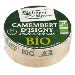 GAMME BLO Camembert d'Isigny Moulé à la louche, BIO 250g