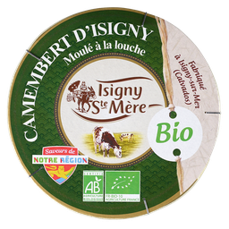 ISIGNY SAINTE MÈRE Camembert Bio d'Isigny ISIGNY SAINTE MERE